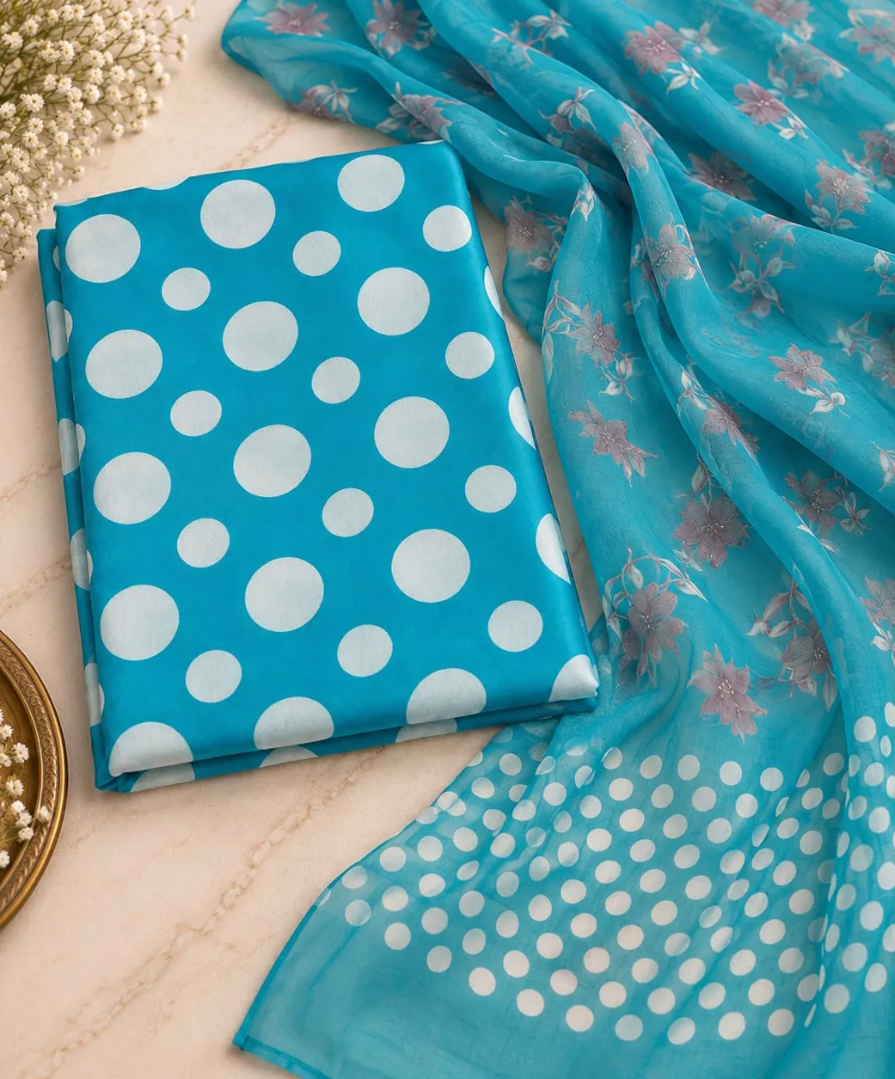 polka-dot print suit - View 1