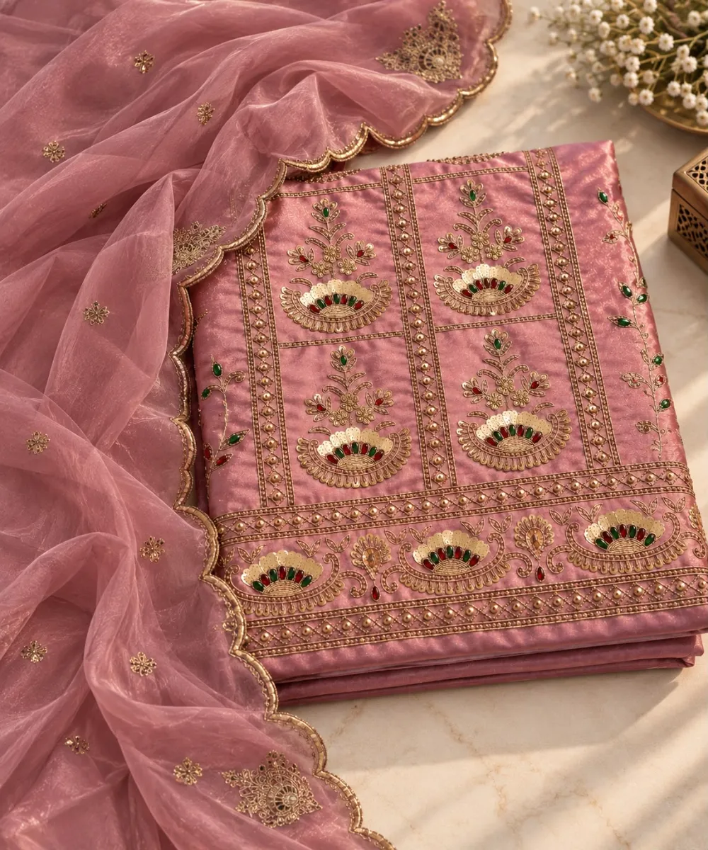 A rich mauve shimmer set - View 1